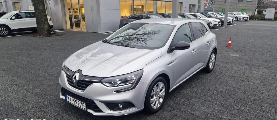 Renault Megane cena 38800 przebieg: 215000, rok produkcji 2018 z Warszawa małe 667